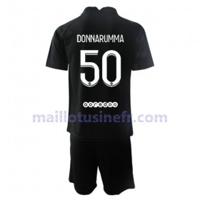 Maillot de Foot Paris Saint-Germain Gianluigi Donnarumma 50 Extérieur Gardien 2021-22 - Enfant